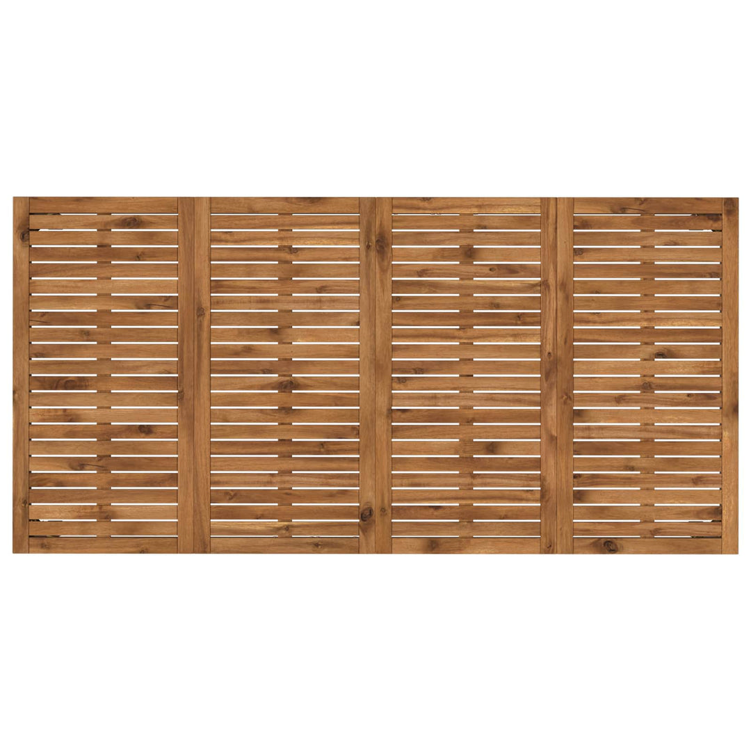 Havemiddagstabel Naturlig og Kaffe 180 x 88,5 x 75 cm