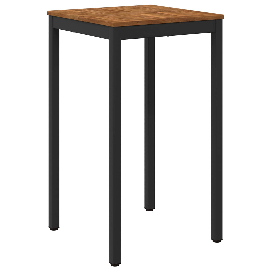 Have Bar Bord Naturfarvet og sort 60 x 60,5 x 105 cm