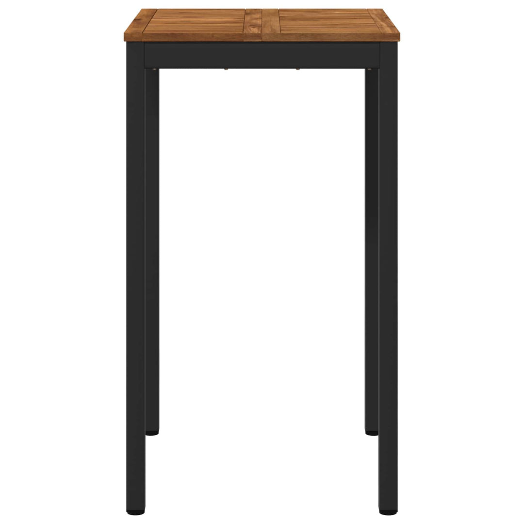 Have Bar Bord Naturfarvet og sort 60 x 60,5 x 105 cm
