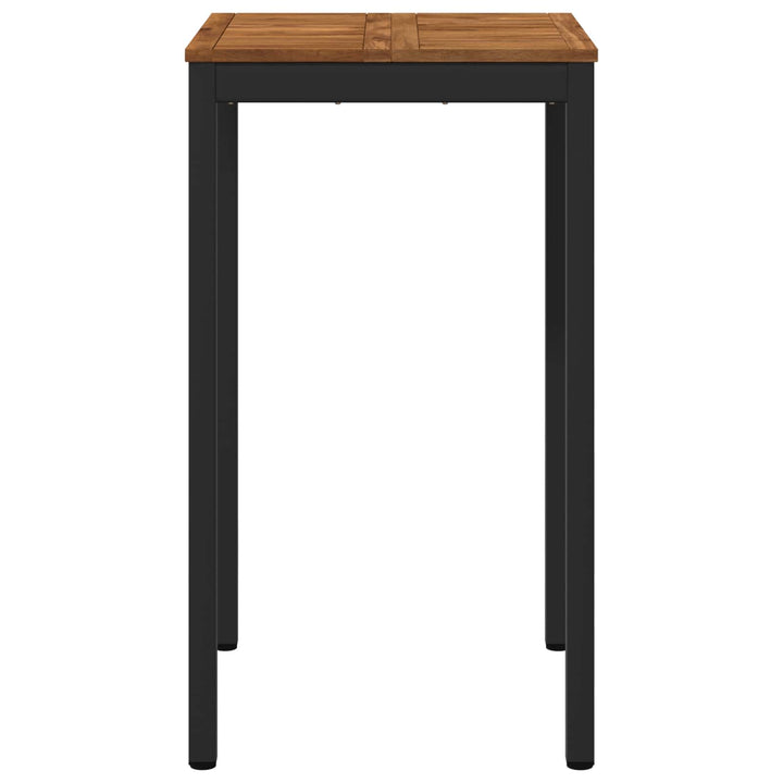 Have Bar Bord Naturfarvet og sort 60 x 60,5 x 105 cm