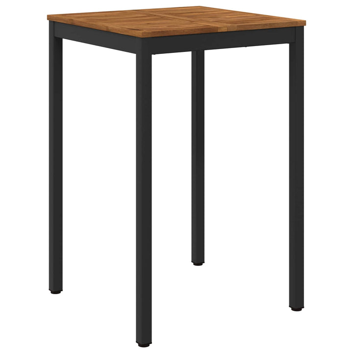 Have Bar Bord Naturfarvet og sort 70 x 68,5 x 105 cm