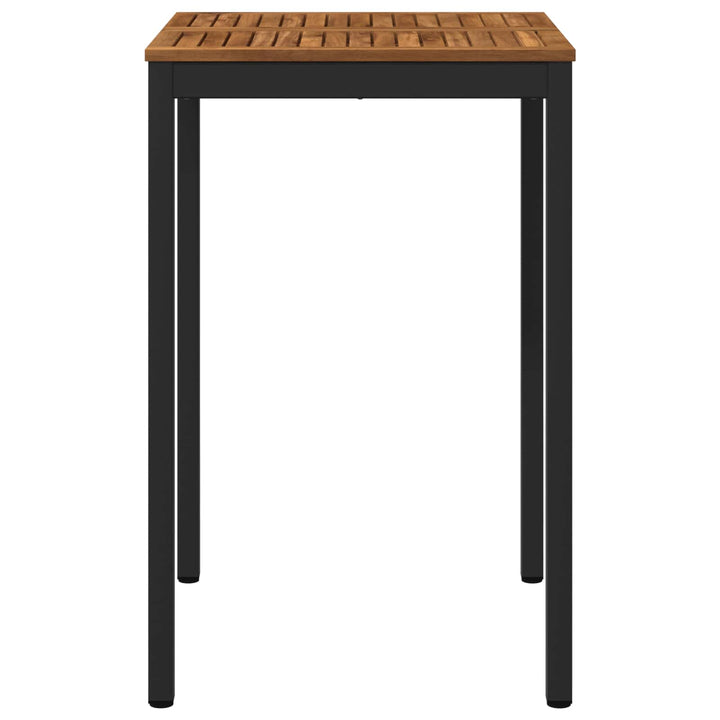 Have Bar Bord Naturfarvet og sort 70 x 68,5 x 105 cm