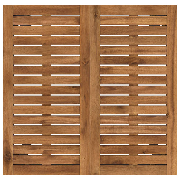 Have Bar Bord Naturfarvet og sort 70 x 68,5 x 105 cm
