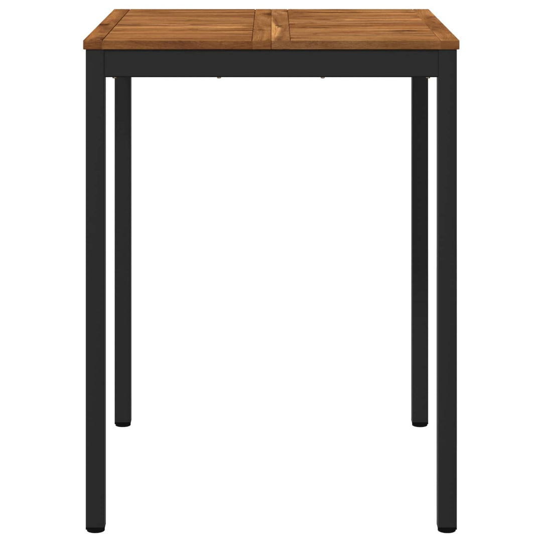 Have Bar Bord Naturfarvet og sort 80 x 80,5 x 105 cm