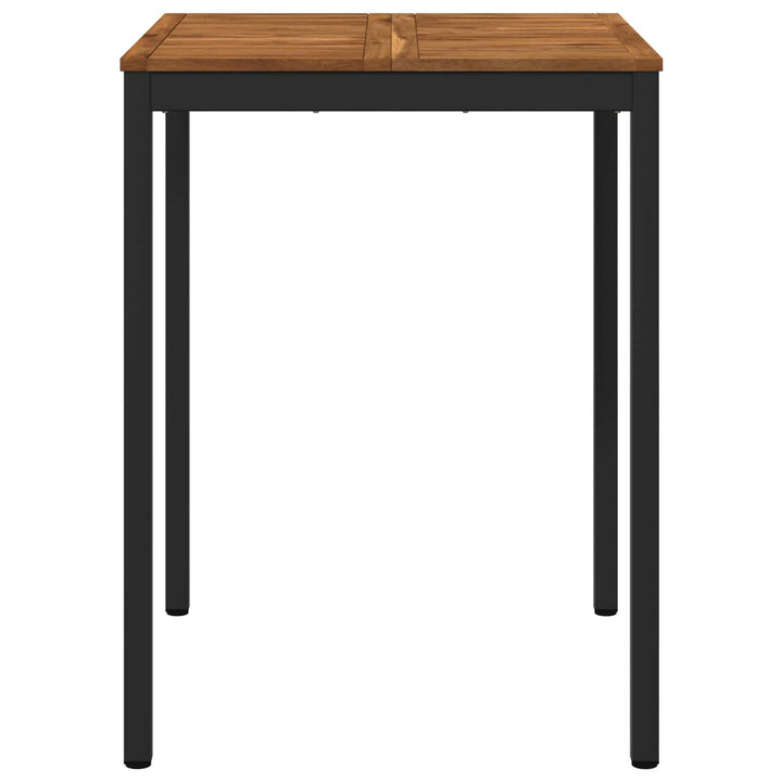 Have Bar Bord Naturfarvet og sort 80 x 80,5 x 105 cm