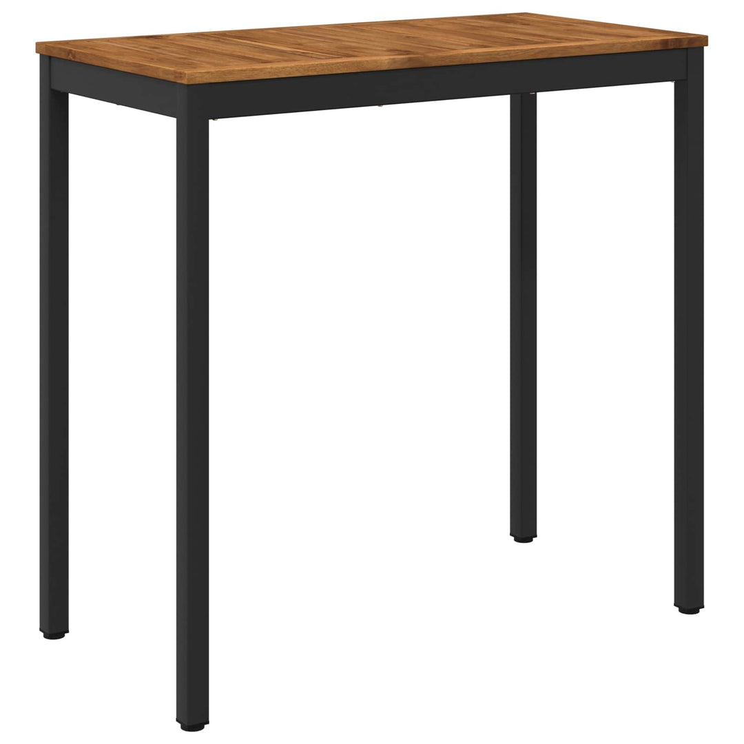 Have Bar Bord Naturfarvet og sort 108,5 x 55 x 105 cm
