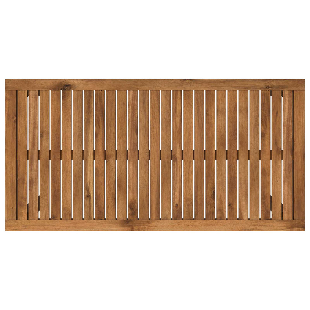 Have Bar Bord Naturfarvet og sort 108,5 x 55 x 105 cm
