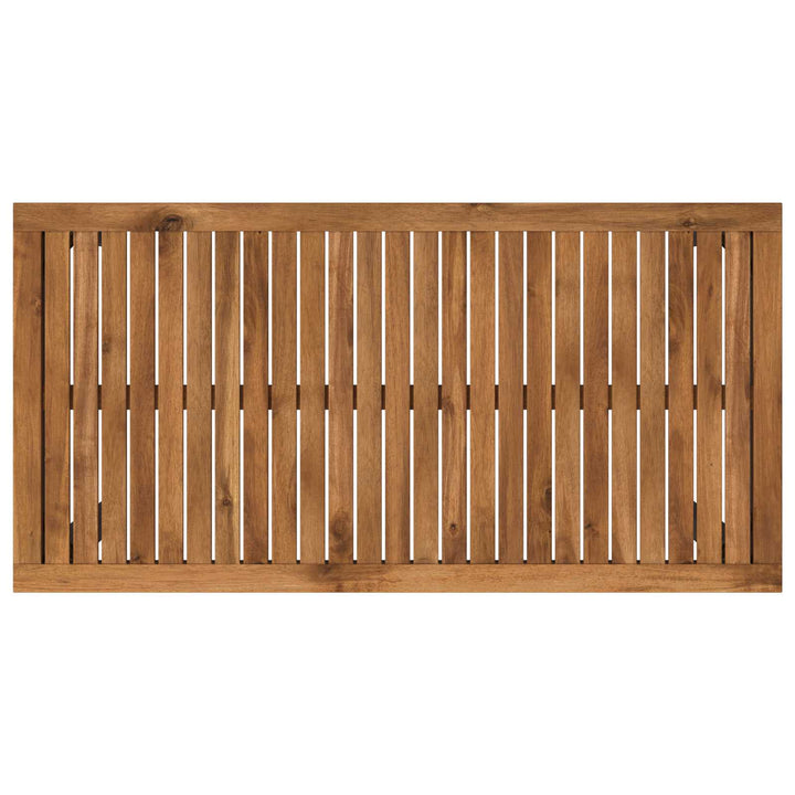 Have Bar Bord Naturfarvet og sort 108,5 x 55 x 105 cm