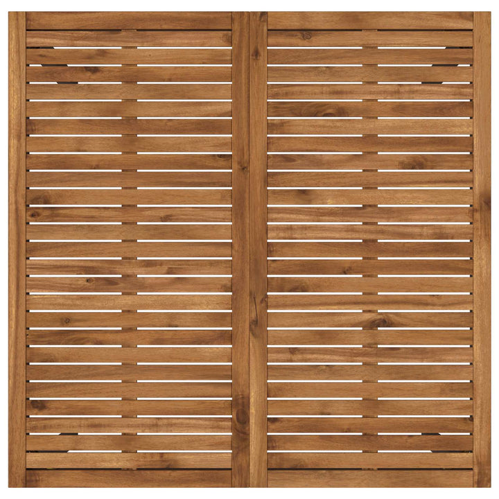 Have Bar Bord Naturfarvet og sort 110 x 108,5 x 105 cm