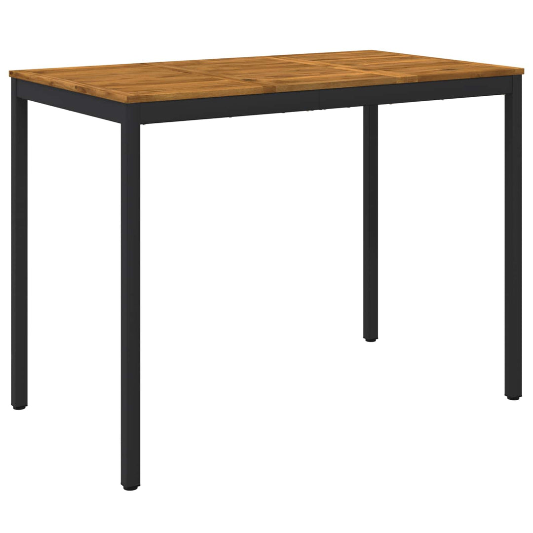 Have Bar Bord Naturfarvet og sort 141 x 80,5 x 105 cm