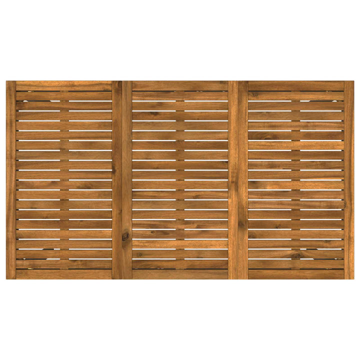 Have Bar Bord Naturfarvet og sort 141 x 80,5 x 105 cm