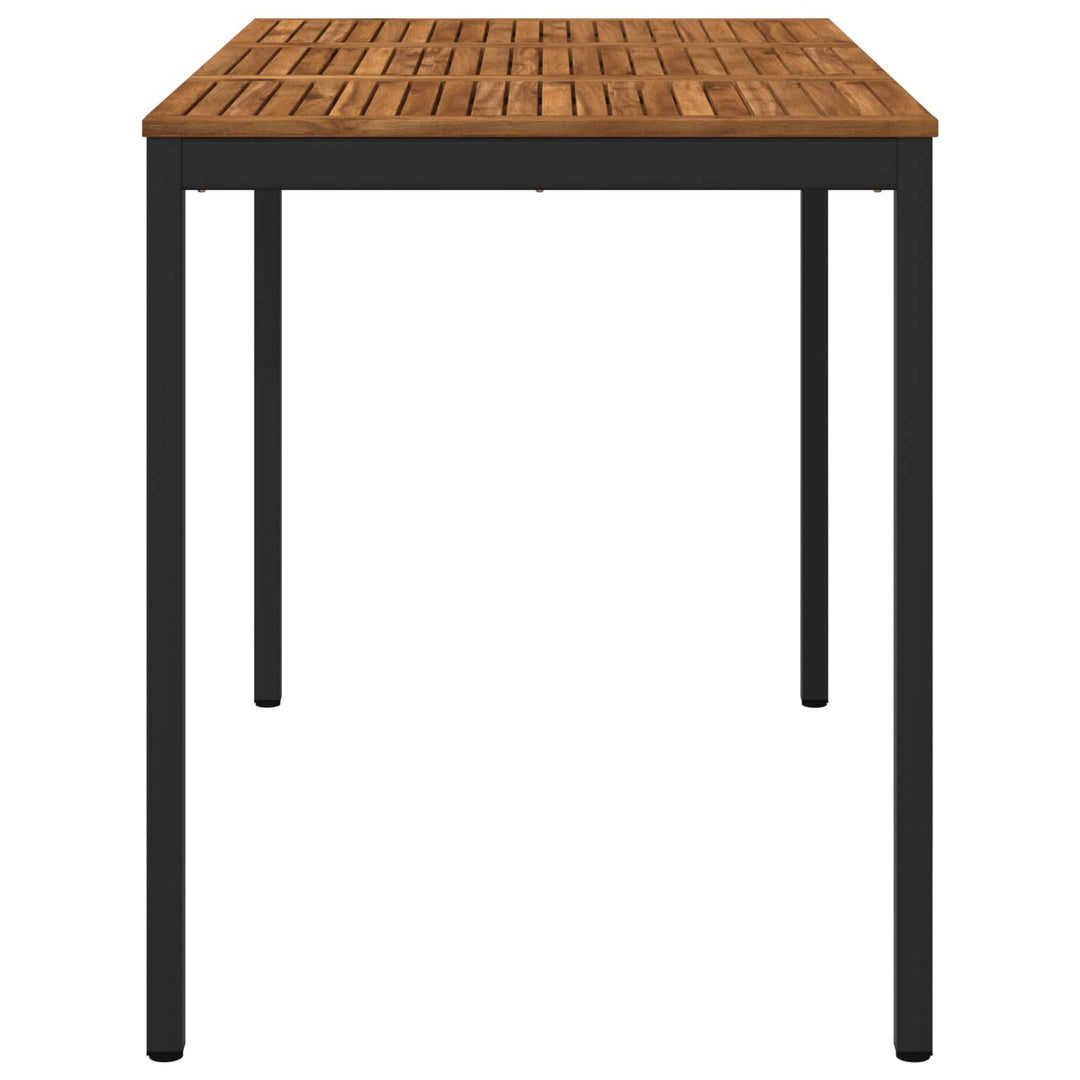 Have Bar Bord Naturfarvet og sort 147 x 88,5 x 105 cm