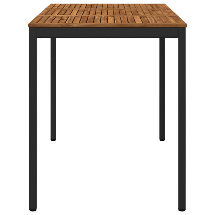 Have Bar Bord Naturfarvet og sort 147 x 88,5 x 105 cm