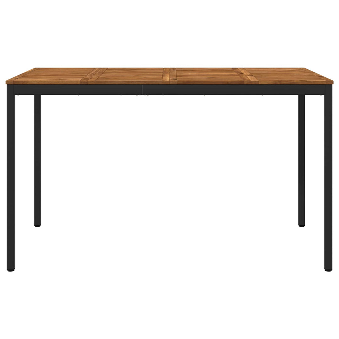 Have Bar Bord Naturfarvet og sort 180 x 88,5 x 105 cm