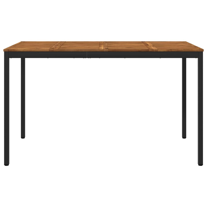 Have Bar Bord Naturfarvet og sort 180 x 88,5 x 105 cm