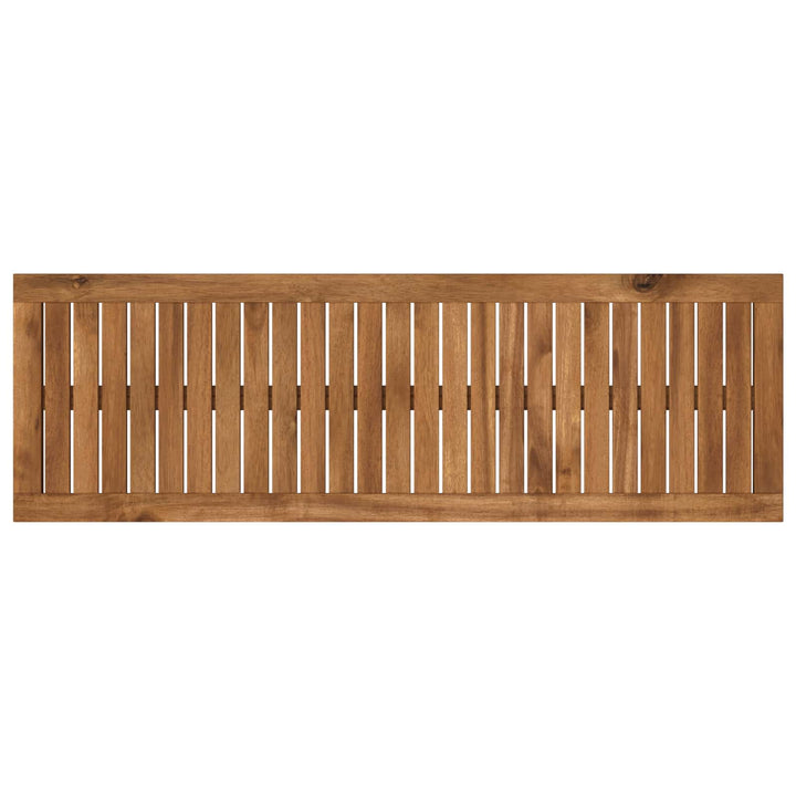 Bordplade 108,5 x 35 x 2 cm Rektangulær Massivt Akacietræ