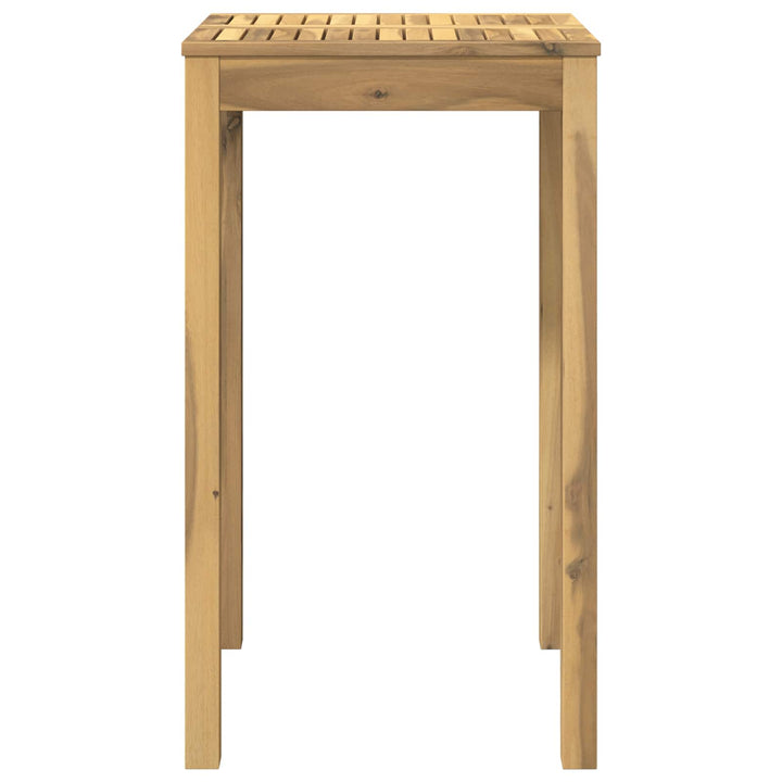 Have Bar Bord Hvid 60 x 60,5 x 105 cm Massivt Akacietræ