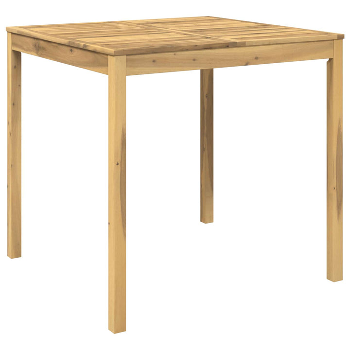 Have Bar Bord Hvid 110 x 108,5 x 105 cm Massivt Akacietræ