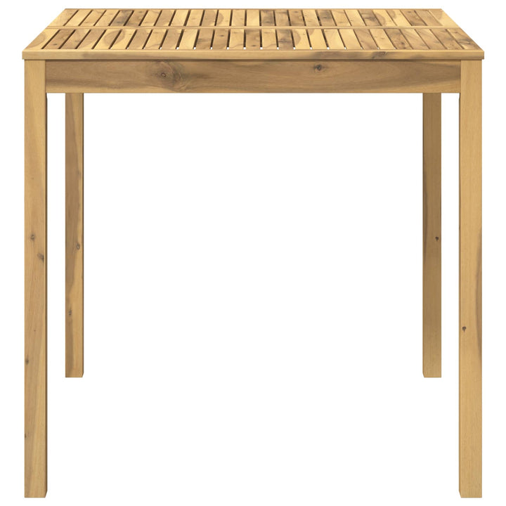 Have Bar Bord Hvid 110 x 108,5 x 105 cm Massivt Akacietræ