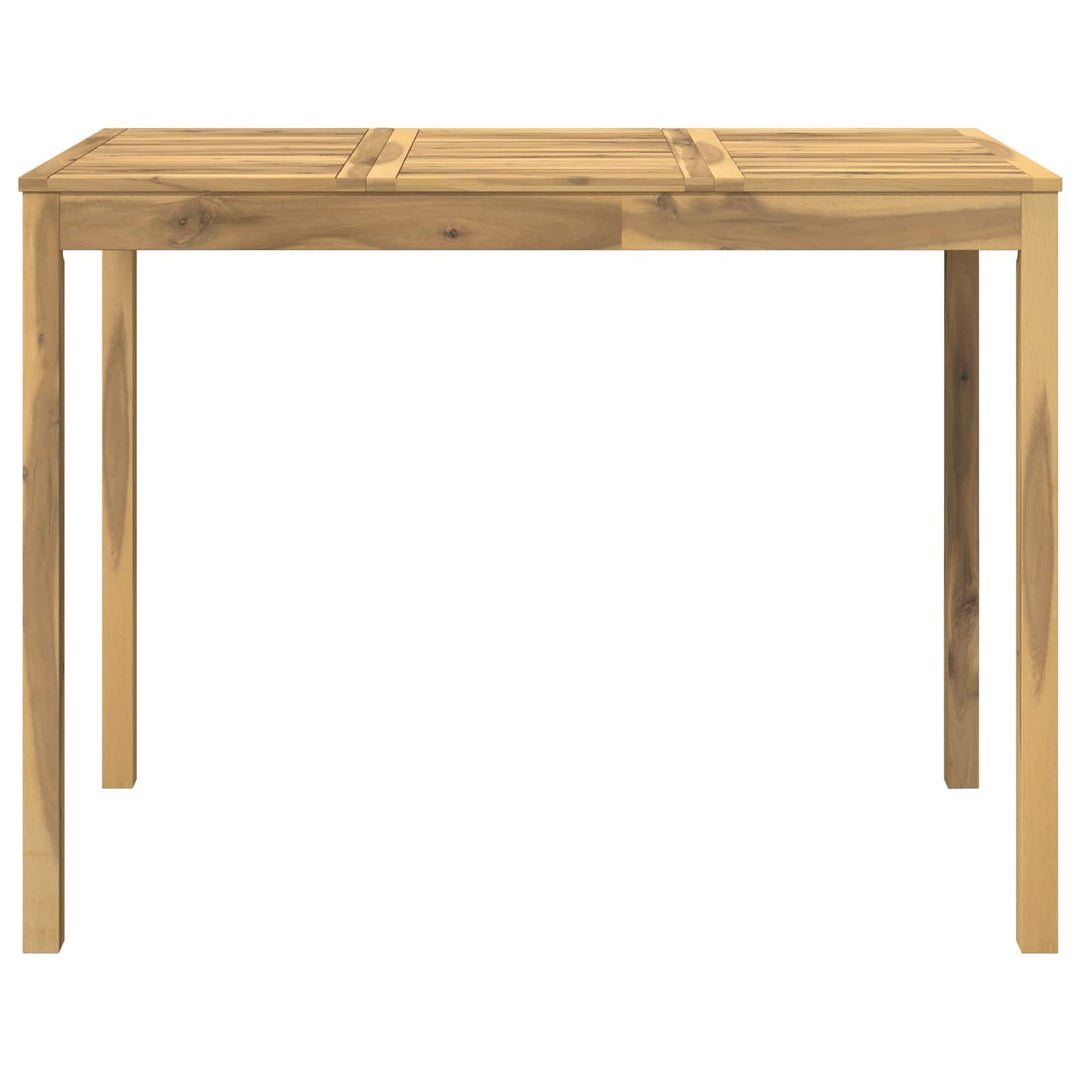 Have Bar Bord Hvid 141 x 80,5 x 105 cm Massivt Akacietræ