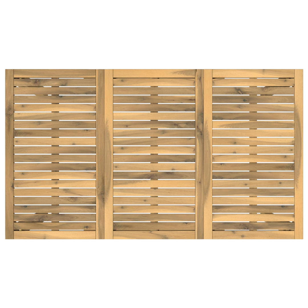 Have Bar Bord Hvid 141 x 80,5 x 105 cm Massivt Akacietræ