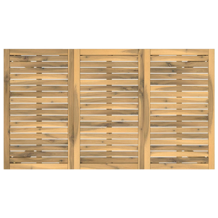 Have Bar Bord Hvid 141 x 80,5 x 105 cm Massivt Akacietræ