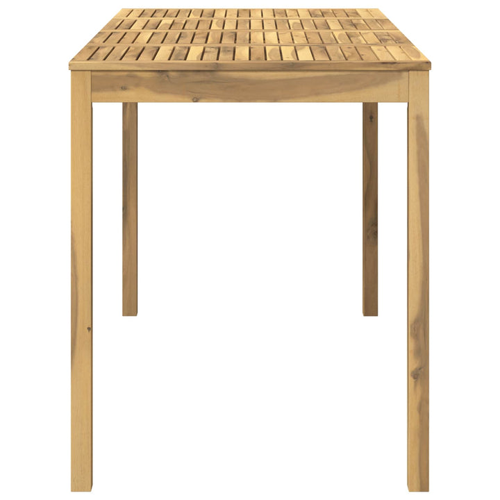 Have Bar Bord Hvid 180 x 88,5 x 105 cm Massivt Akacietræ