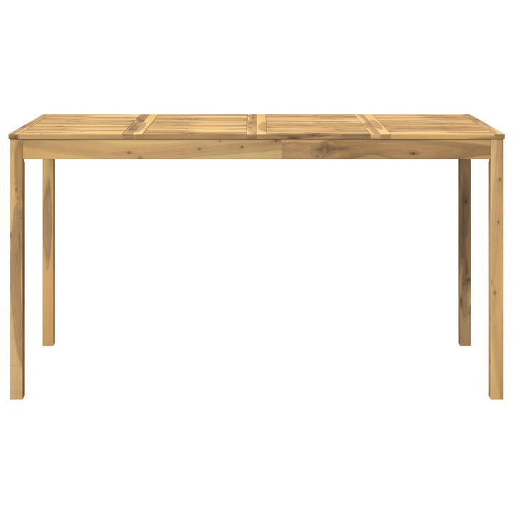 Have Bar Bord Hvid 196 x 80,5 x 105 cm Massivt Akacietræ