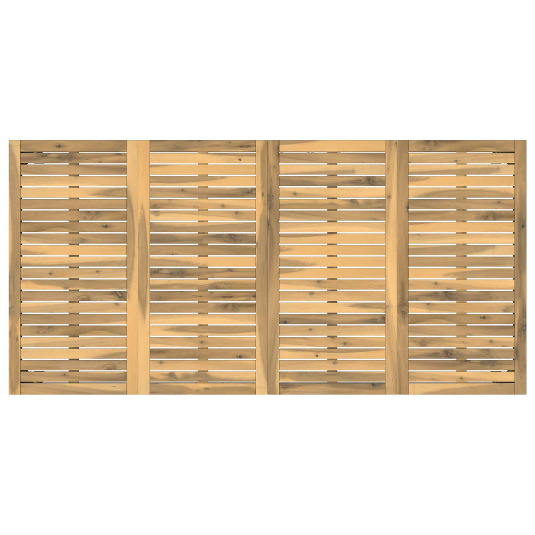 Havemiddagstabel Hvid og sort 180 x 88,5 x 75 cm