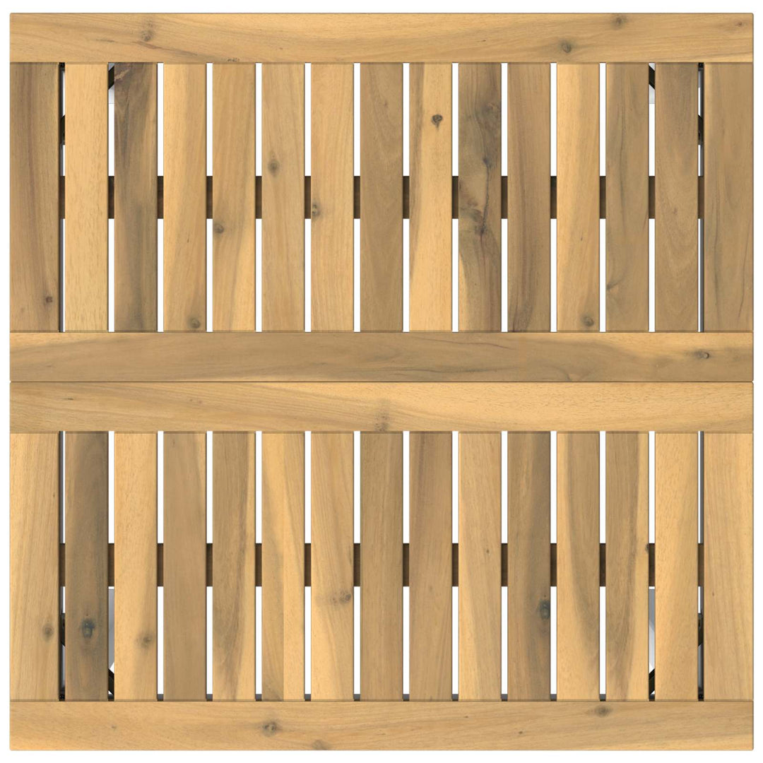 Have Bar Bord Hvid 60 x 60,5 x 105 cm Massivt Akacietræ
