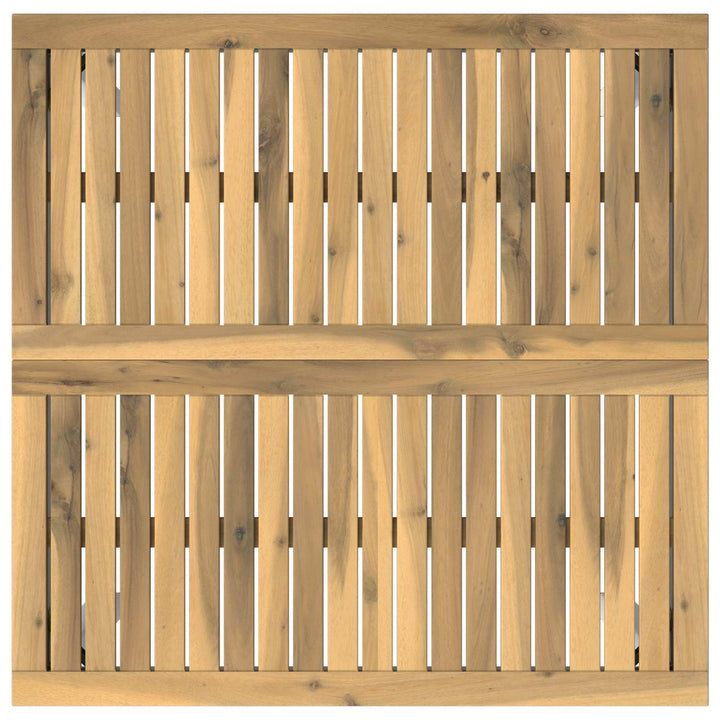 Have Bar Bord Hvid 80 x 80,5 x 105 cm Massivt Akacietræ