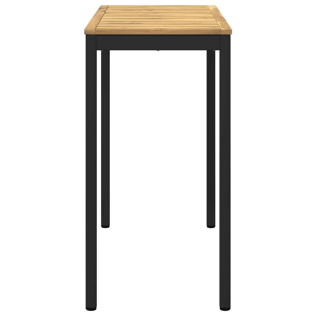 Have Bar Bord Hvid og sort 108,5 x 55 x 105 cm