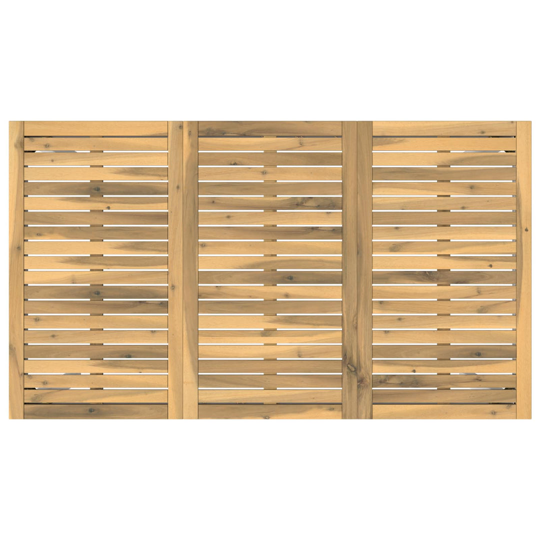 Have Bar Bord Hvid 141 x 80,5 x 105 cm Massivt Akacietræ