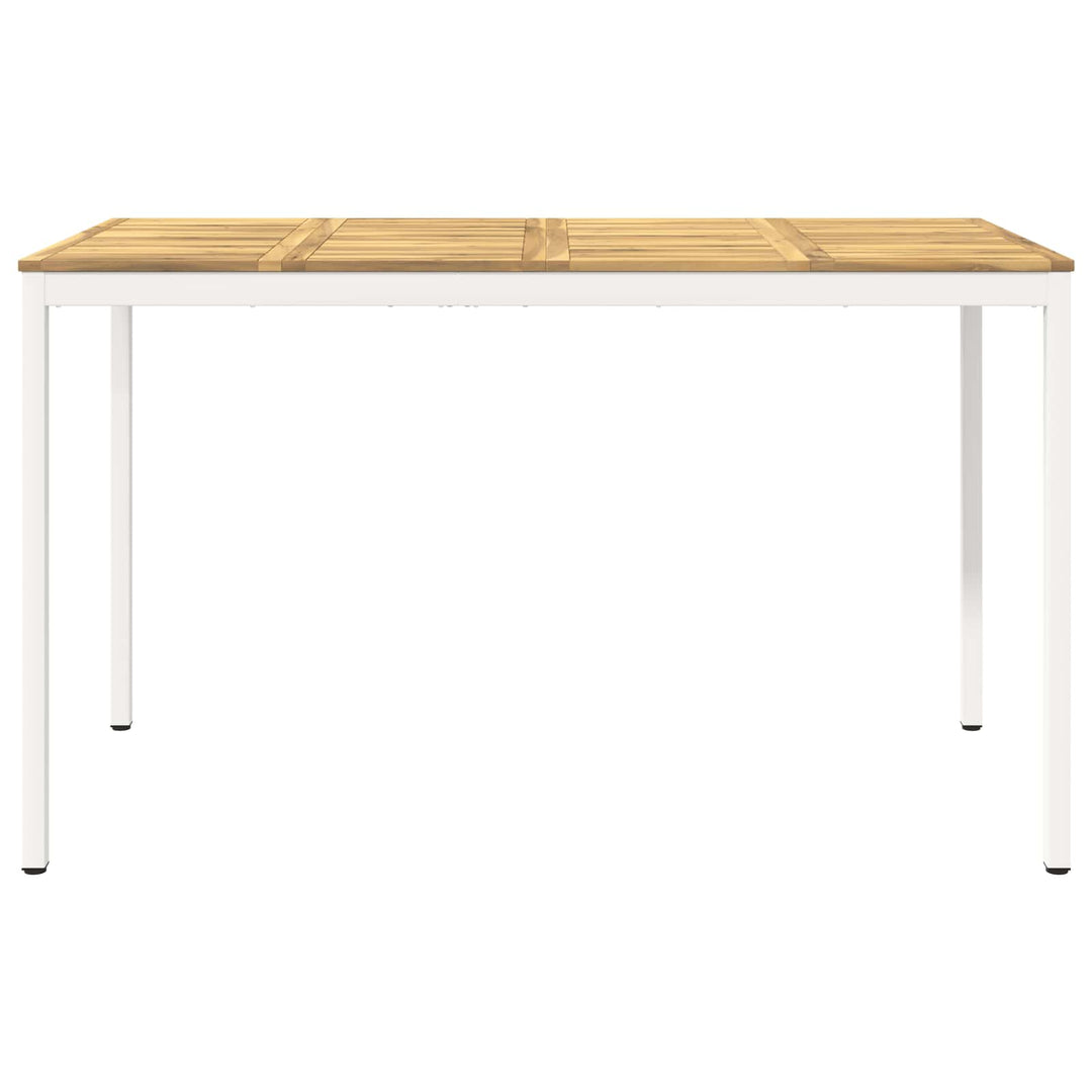 Have Bar Bord Hvid 180 x 88,5 x 105 cm Massivt Akacietræ