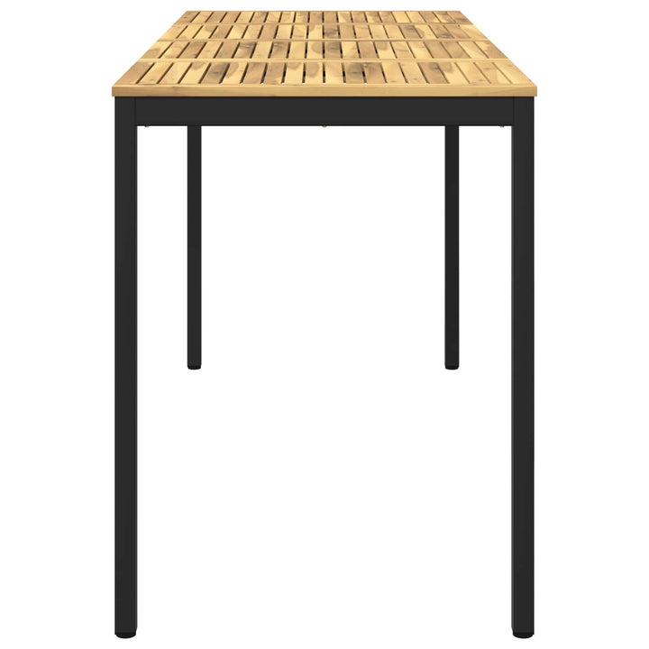 Have Bar Bord Hvid og sort 196 x 80,5 x 105 cm
