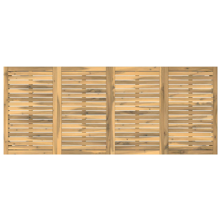 Have Bar Bord Hvid 196 x 80,5 x 105 cm Massivt Akacietræ