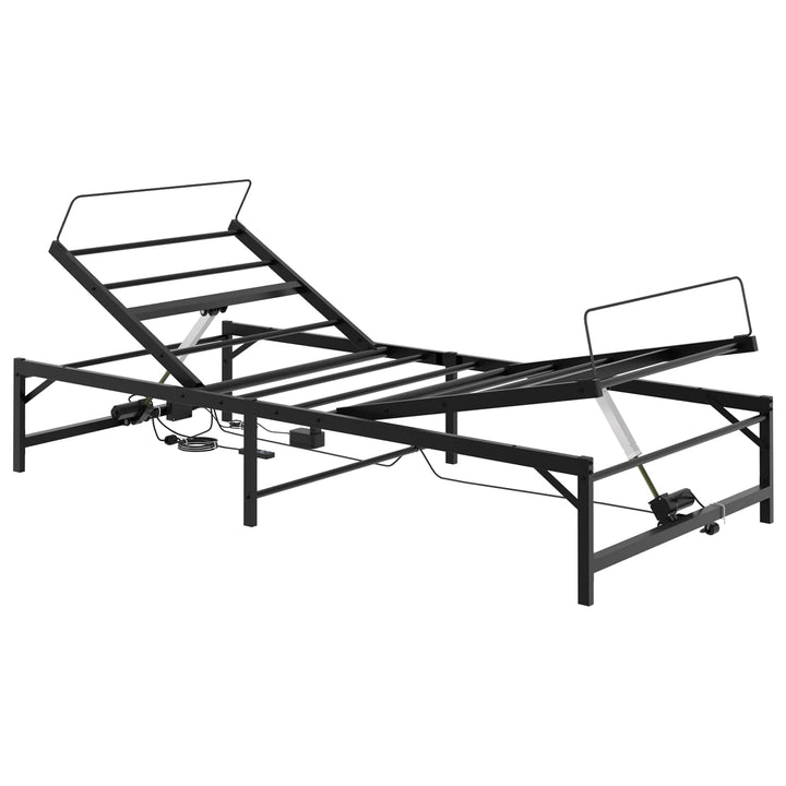 Elektrisk Justerbar Sengetramme Sort 90 x 200 cm Stål