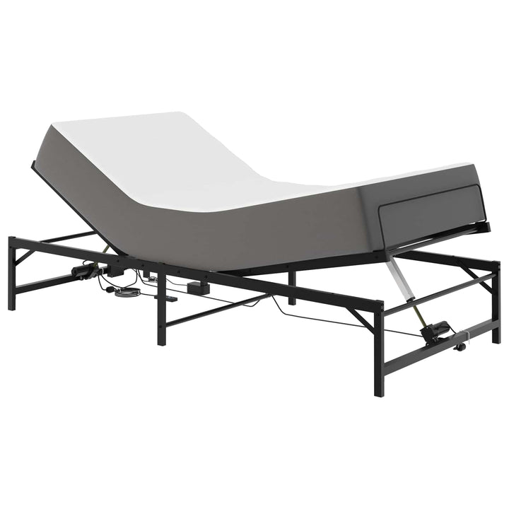 Elektrisk Justerbar Sengetramme Sort 100 x 200 cm Stål