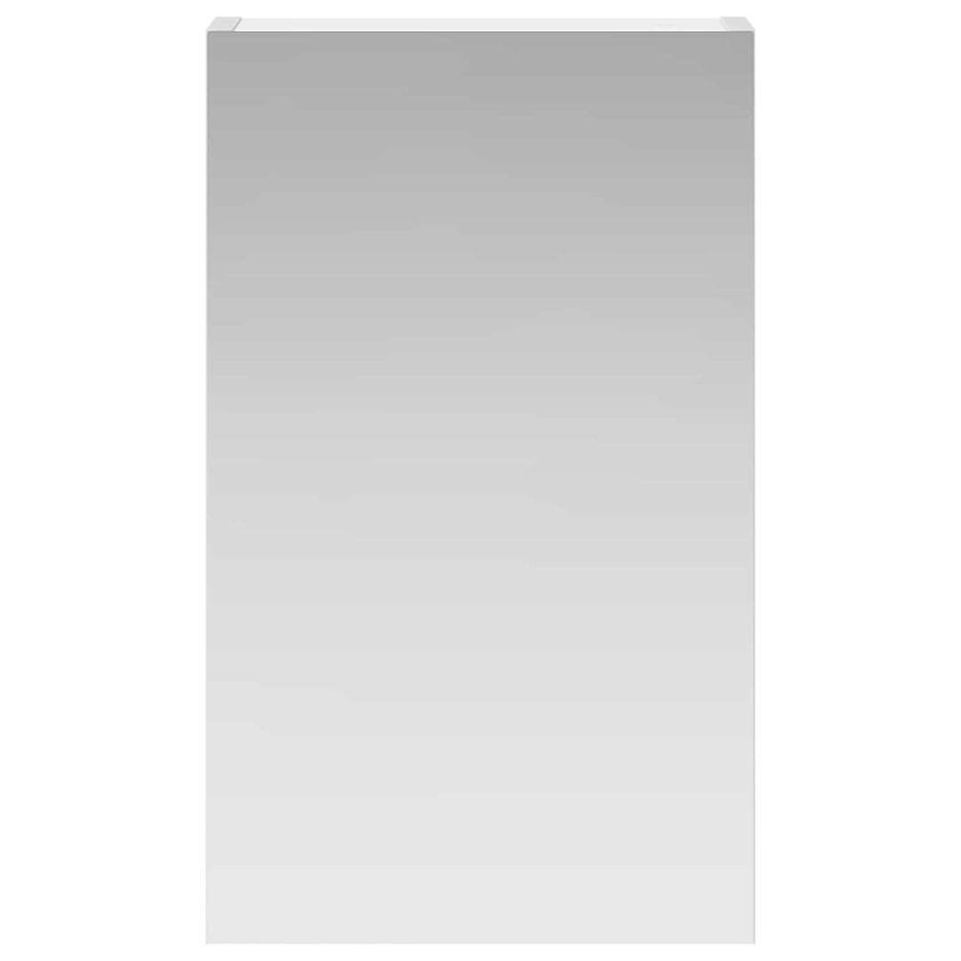 Badeværelsesspejlskab Hvid 30 x 10,5 x 50 cm Konstrueret træ