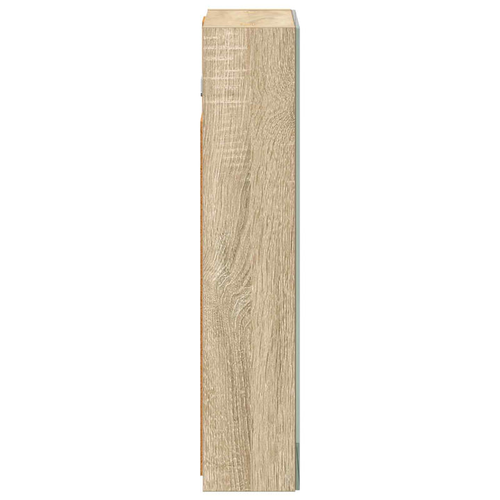 Badeværelsesspejlskab med hylde Sonoma eg 30 x 10,5 x 50 cm