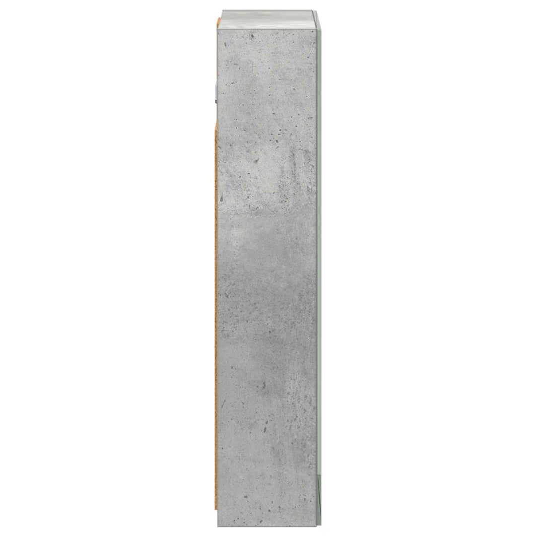Badeværelsesspejlskab Beton Grå 30 x 10,5 x 50 cm