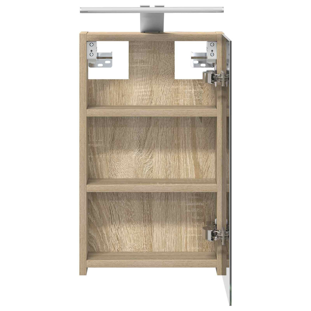Badeværelsesspejlskab Sonoma eg 30 x 10,5 x 50 cm