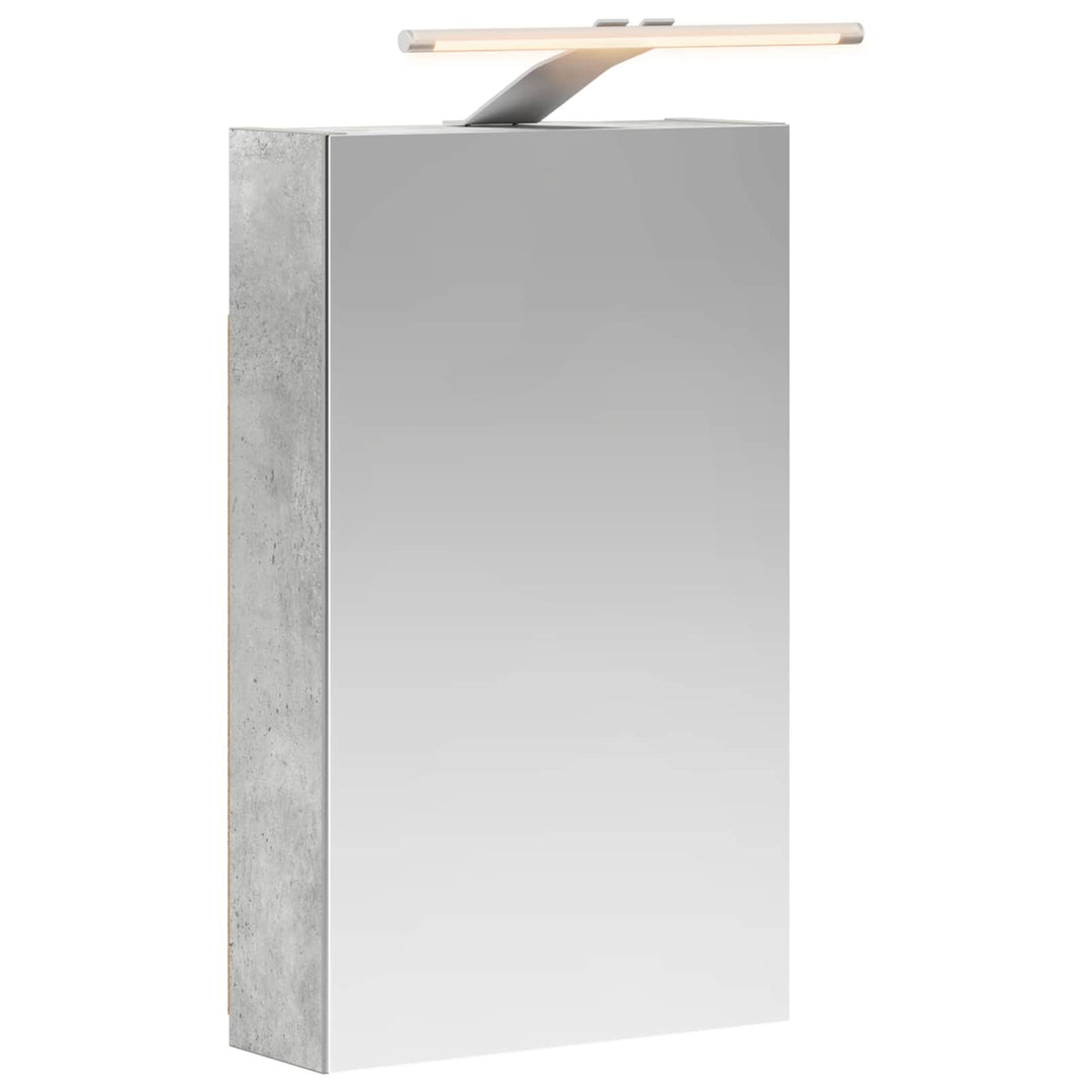 Badeværelsesspejlskab Beton Grå 30 x 10,5 x 50 cm