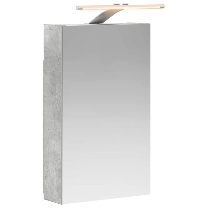 Badeværelsesspejlskab Beton Grå 30 x 10,5 x 50 cm