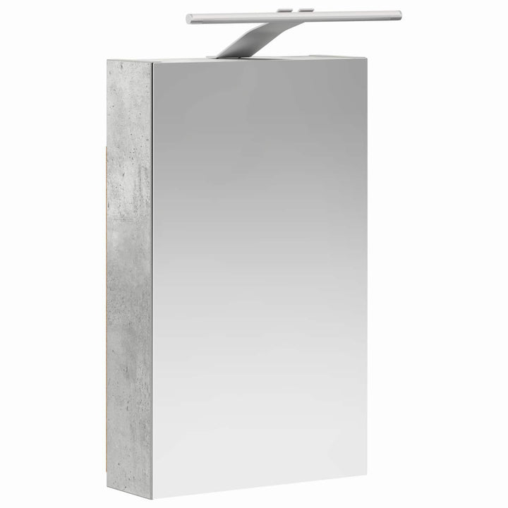Badeværelsesspejlskab Beton Grå 30 x 10,5 x 50 cm