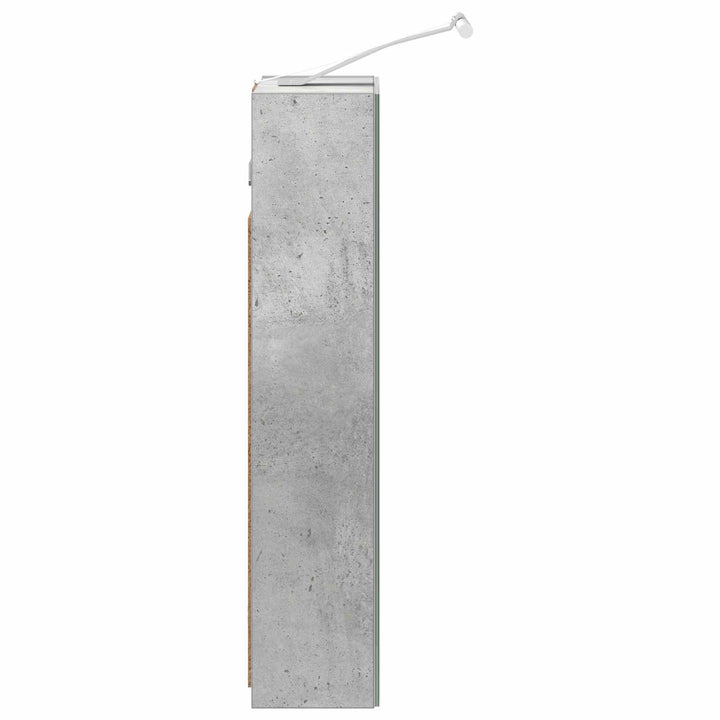 Badeværelsesspejlskab Beton Grå 30 x 10,5 x 50 cm