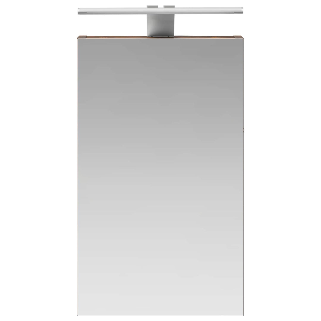 Badeværelsesspejlskab Røget eg 30 x 10,5 x 50 cm