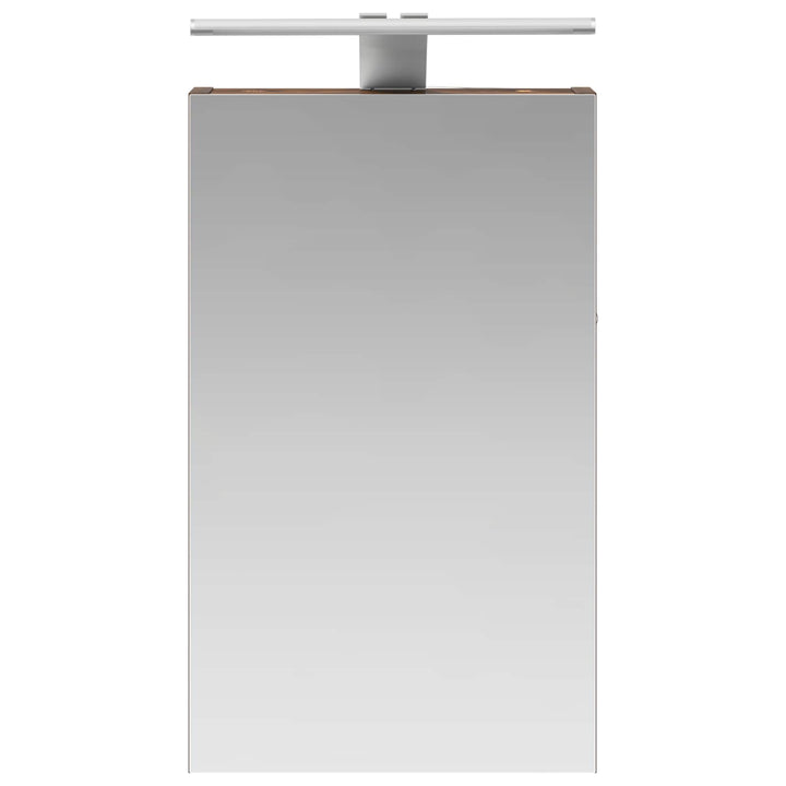Badeværelsesspejlskab Røget eg 30 x 10,5 x 50 cm
