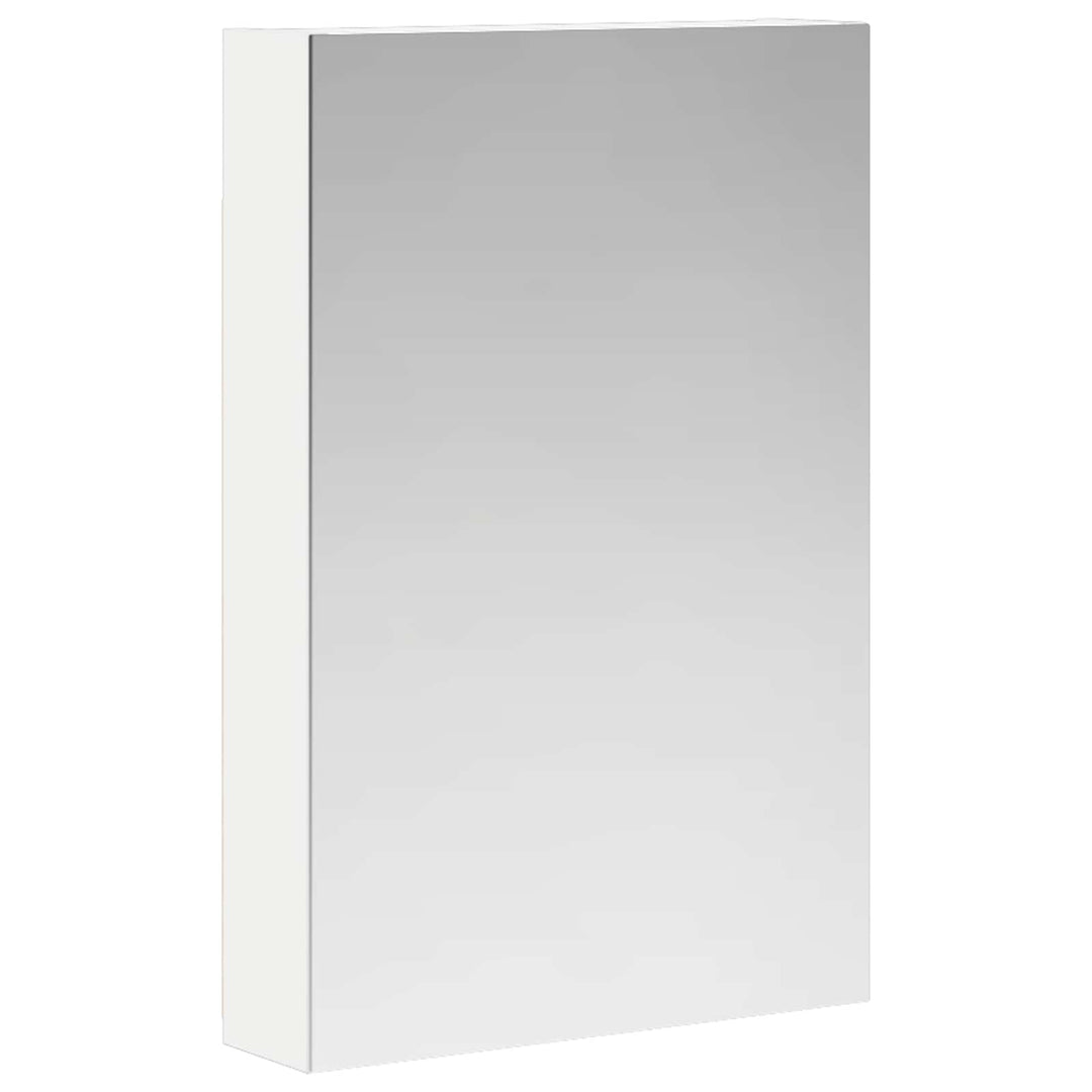Badeværelsesspejlskab Hvid 40 x 10,5 x 60,5 cm Konstrueret træ