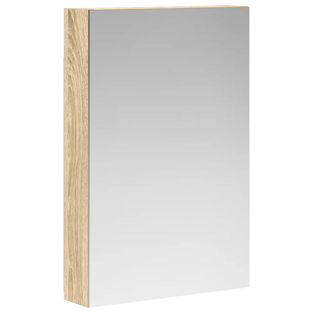 Badeværelsesspejlskab med hylde Sonoma eg 40 x 10,5 x 60,5 cm